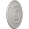 Ekena Millwork Traditional Reece Ceiling Medallion (Canopies up to 5 7/8"), 24 3/8"OD x 1 1/8"P, Ultra Pure White CM24REUWF - alternate 2